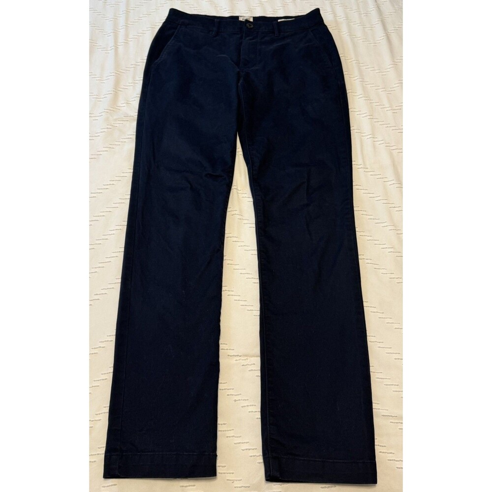 Huckberry Flint and Tinder Collab Men's 365 Slim Fit Pants 31x32 Navy Blue